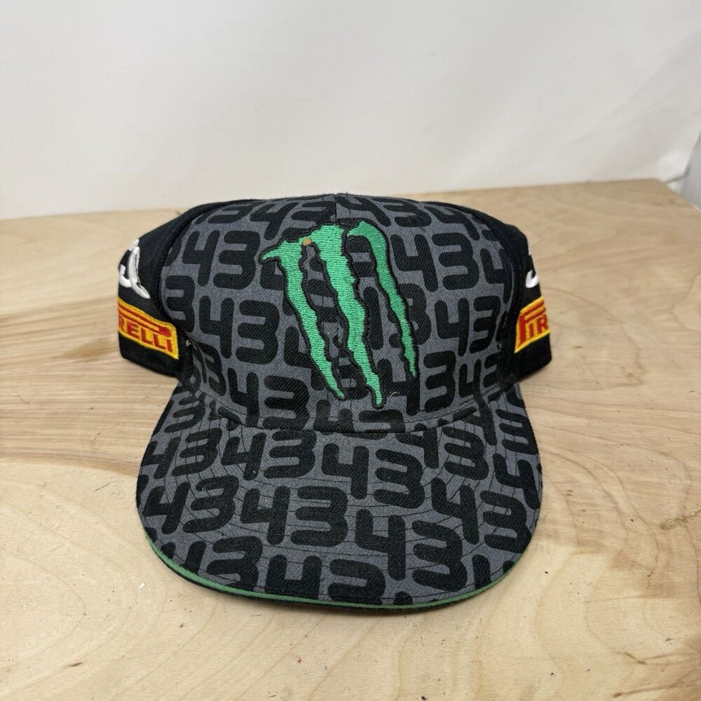 Monster Energy Ken Block 43 Ford Fitted Hat Cap Size 7 5/8